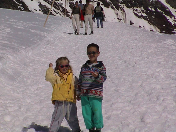 Dorka &eacute;s Bence, 2002.Juli 26; Jungfraujoch